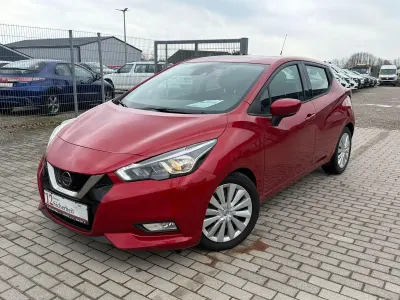 Gebraucht Nissan Micra Acenta 90 PS (66 kW) 2018 Rot Kleinwagen