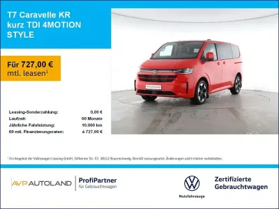 Gebraucht VW Caravelle Style 170 PS (125 kW) 2026 Intensive red Van