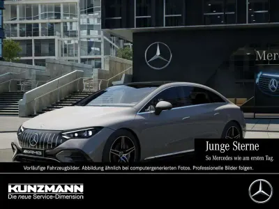 Gebraucht Mercedes EQE AMG 43 AMG 350 kW (476 PS) 2024 Manufaktur alpingrau uni Limousine