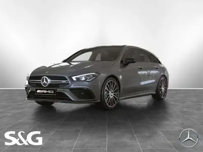 Gebraucht Mercedes CLA35 AMG AMG 306 PS (225 kW) 2021 Mountain grau metallic Kombi