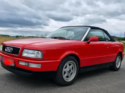 Gebraucht Audi 80 133 PS (97 kW) 1992 Rot Cabrio
