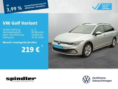Gebraucht VW Golf VIII Life 116 PS (85 kW) 2022 Reflexsilber metallic Kombi