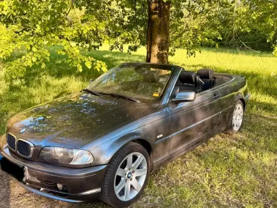 Brugt BMW 325 Cabriolet 192 HK (141 kW) 2001 Grå Cabriolet