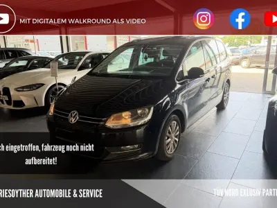 Gebraucht VW Sharan Highline 140 PS (102 kW) 2011 Schwarz Van / Kleinbus