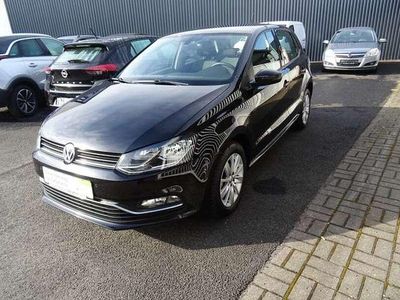 Gebraucht VW Polo Comfortline 75 PS (55 kW) 2015 Schwarz Kleinwagen