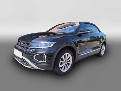 Gebraucht VW T-Roc Cabriolet Style 116 PS (85 kW) 2024 Schwarz Cabrio