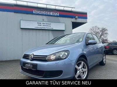 Gebraucht VW Golf VI Comfortline 122 PS (89 kW) 2011 Blau Kleinwagen