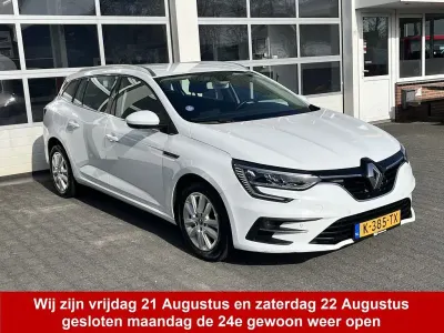 Gebraucht Renault Mégane GrandTour Business 116 PS (85 kW) 2021 Weiß Kombi