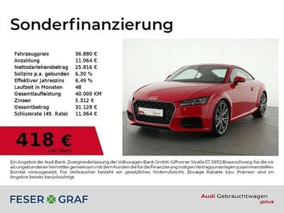 Tangorot metallic Gebraucht 2022 Audi TT S-Line Coupé | 36.880 € (Superpreis)