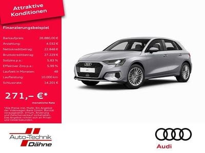 Gebraucht Audi A3 Advanced Plus 150 PS (110 kW) 2024 Florettsilber metallic Limousine