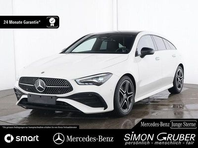 Weiß Gebraucht 2024 Mercedes CLA200 Shooting Brake AMG Kombi | 33.850 € (Fairer Preis)
