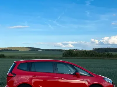Brugt Opel Zafira 140 HK (102 kW) 2016 Rød MPV