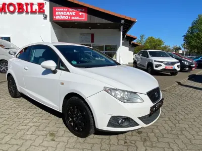 Gebraucht Seat Ibiza SC Stylance 75 PS (55 kW) 2010 Weiß Kleinwagen