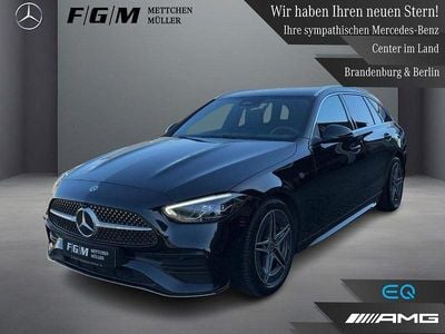 Gebraucht Mercedes C300 AMG line 265 PS (194 kW) 2024 Metalliclack obsidianschwarz Kombi