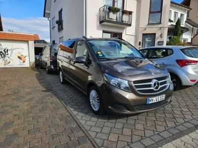Brugt Mercedes V220 Edition 163 HK (119 kW) 2016 Brun MPV