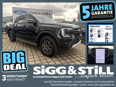 Gebraucht Ford Ranger Wildtrack 205 PS (150 kW) 2024 Obsidianschwarz metallic Pickup