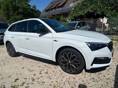 Gebraucht Skoda Scala Monte Carlo 110 PS (80 kW) 2024 Weiß Kleinwagen