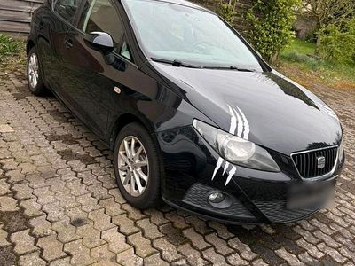 Gebraucht Seat Ibiza 86 PS (63 kW) 2012 Schwarz Kleinwagen