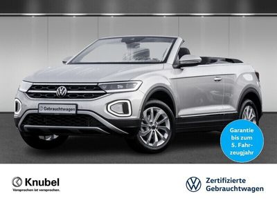 gebraucht VW T-Roc Cabriolet Style 1.5 TSI LED+ Navi ACC ParkAssist