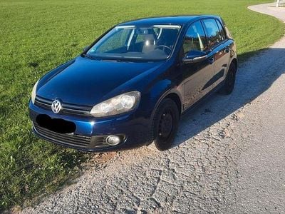 Usata VW Golf VI Trendline 80 CV (58 kW) 2011 Blu Utilitaria