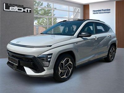 Gebraucht Hyundai Kona N Line 140 PS (102 kW) 2023 Cyber grey / met SUV