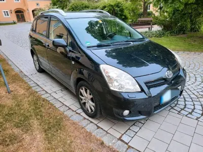 Gebraucht Toyota Corolla Verso 136 PS (100 kW) 2009 Schwarz Van / Kleinbus