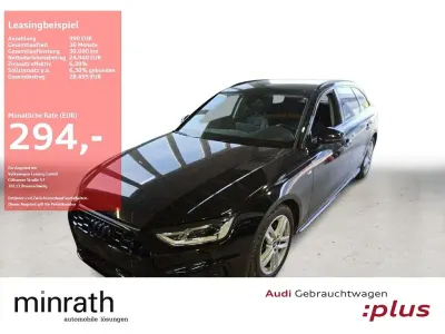 Gebraucht Audi A4 S-Line 204 PS (150 kW) 2023 Schwarz Kombi