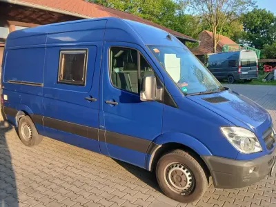 Gebraucht Mercedes Sprinter 156 PS (114 kW) 2012 Blau Van