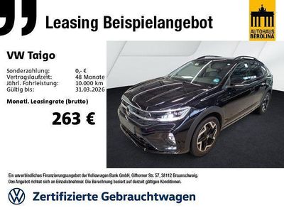 Gebraucht VW Taigo Pro 150 PS (110 kW) 2025 Schwarz SUV