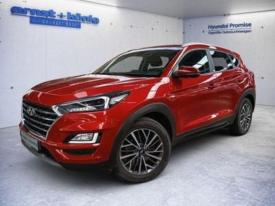 Gebraucht Hyundai Tucson Style 185 PS (136 kW) 2020 Rot SUV