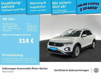 Second-hand VW T-Roc Life 116 CP (85 kW) 2023 Alb SUV