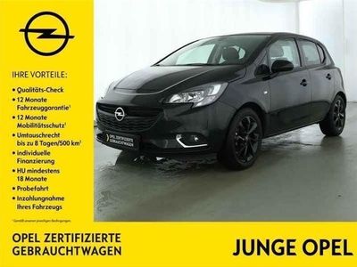 Gebraucht Opel Corsa Color Edition 90 PS (66 kW) 2017 Schwarz metallic Limousine