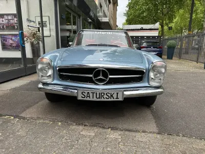Gebraucht Mercedes SL280 170 PS (125 kW) 1970 Blau Cabrio