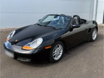 Gebraucht Porsche 986 Boxster 2000 Schwarz Cabrio