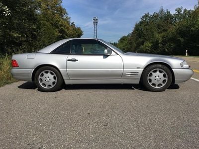Gebraucht Mercedes SL500 326 PS (239 kW) 1997 Silber Cabrio