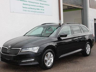 Gebraucht Skoda Superb Ambition 150 PS (110 kW) 2021 Schwarz Kombi