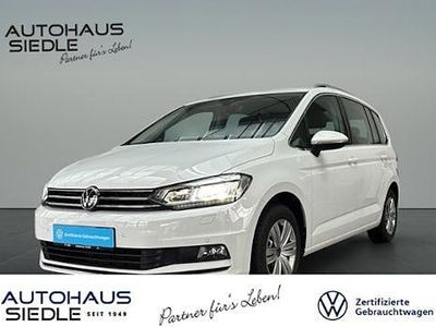 Gebraucht VW Touran Highline 150 PS (110 kW) 2022 Weiß Van / Kleinbus