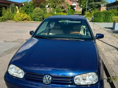 Gebraucht VW Golf Cabriolet 101 PS (74 kW) 2000 Blau Cabrio