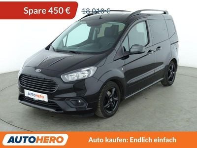 Schwarz Gebraucht 2021 Ford Tourneo Courier Sport Van / Kleinbus | 17.560 € (Etwas zu teuer)
