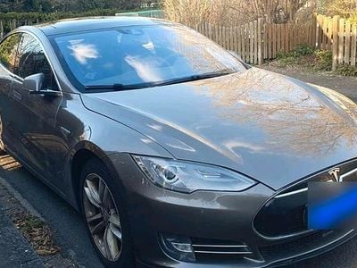 Gebraucht Tesla Model S 327 kW (445 PS) 2015 Silber Kleinwagen