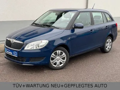 Gebraucht Skoda Fabia 86 PS (63 kW) 2014 Blau Kombi
