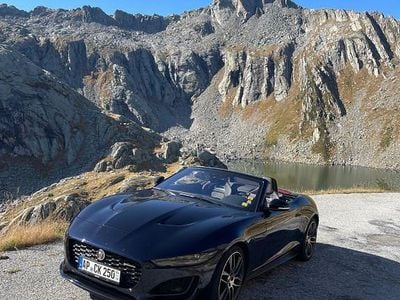 Gebraucht Jaguar F-Type R-Dynamic 450 PS (330 kW) 2021 Blau Cabrio