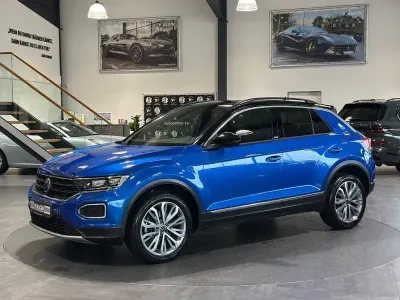Occasion VW T-Roc Active 150 ch (110 kW) 2021 Bleue SUV