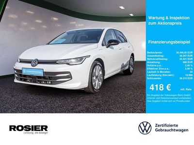 Usata VW Golf VIII 150 CV (110 kW) 2025 Bianco Berlina