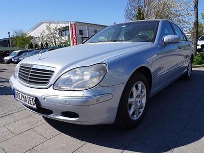 Usata Mercedes S320 224 CV (164 kW) 2002 Argento Berlina