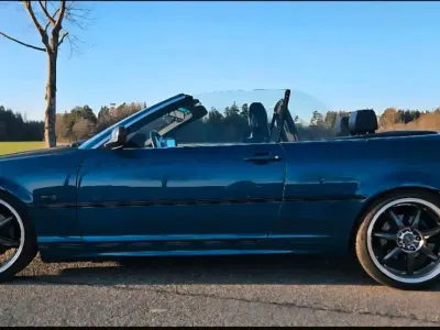 Gebraucht BMW 323 Cabriolet Sport Line 170 PS (125 kW) 2000 Blau Cabrio