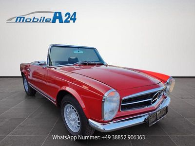 Gebraucht Mercedes SL280 170 PS (125 kW) 1968 Rot Cabrio