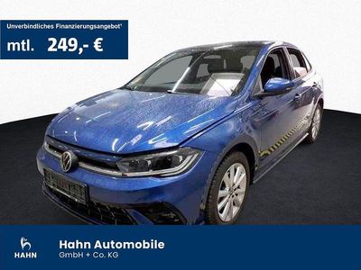 Usata VW Polo R-line 110 CV (80 kW) 2023 Blu Utilitaria