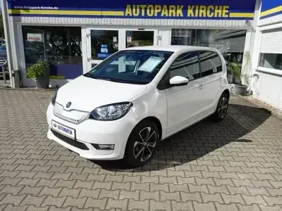Gebraucht Skoda Citigo-e IV Best of 61 kW (83 PS) 2021 Weiß Kleinwagen
