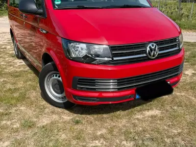 Brugt VW T6 114 HK (83 kW) 2019 Rød Van